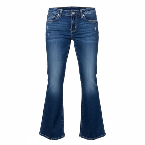 Seven7 Denim - Seven7 Dark Blue Flare Jeans Size 10